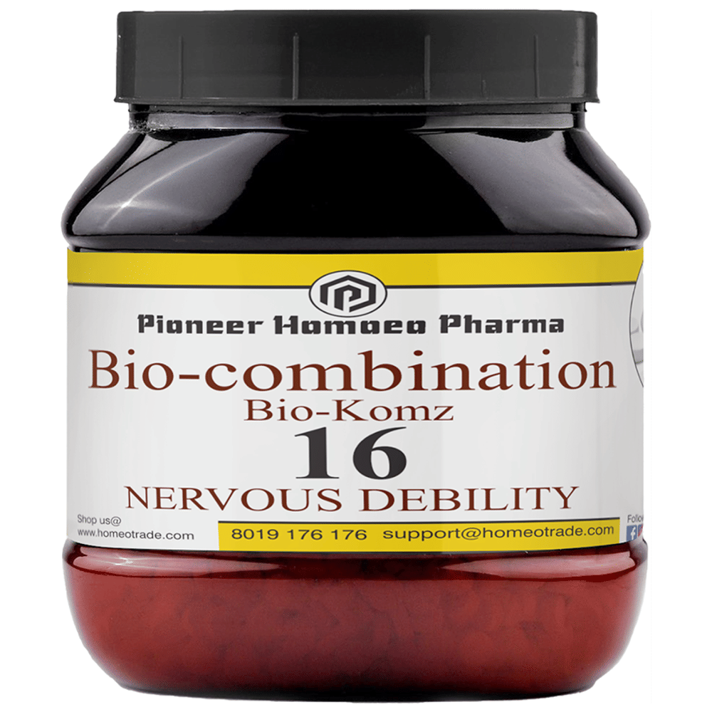 Pioneer Pharma Bio-Combination No 16 Tablet bottle of 450 gm Biocombination Tablet