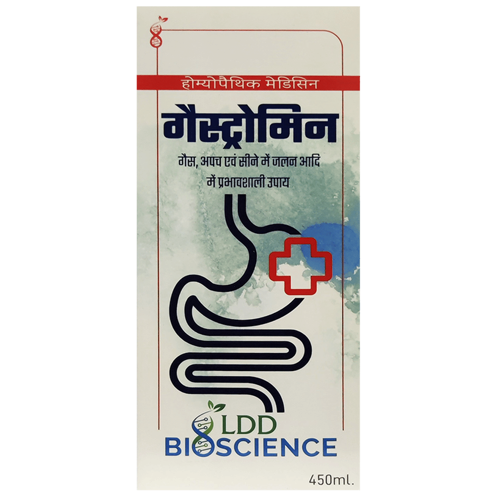 LDD Bioscience Gastromin Syrup bottle of 450 ml Syrup