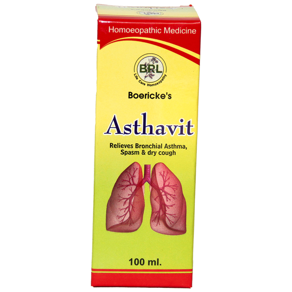 BRL Asthavit Syrup bottle of 100 ml Syrup