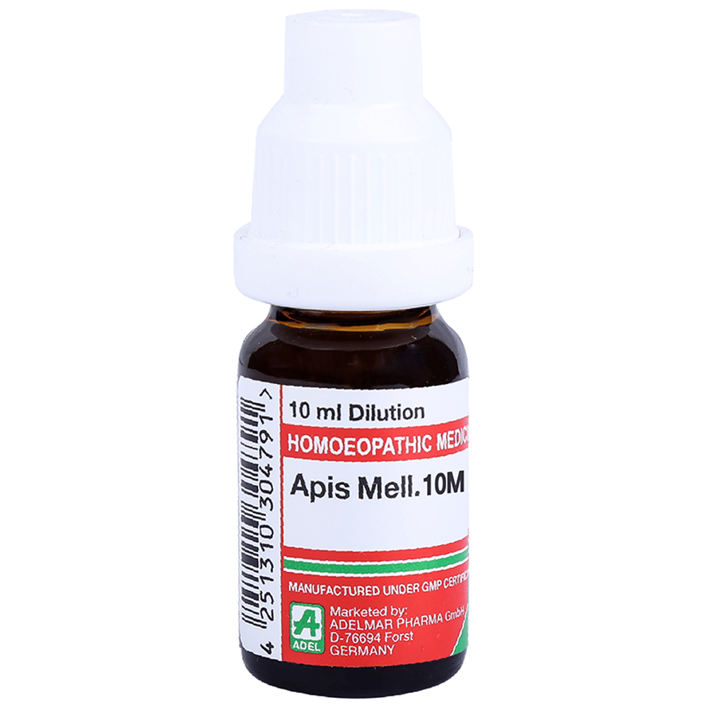 ADEL Apis Mellifica Dilution 10M bottle of 10 ml Dilution ADEL Apis Mellifica Dilution 10M bottle of 10 ml Dilution