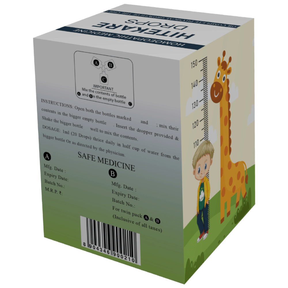 LDD Bioscience Hitekare Drops (25ml Each) box of 2 bottles LDD Bioscience Hitekare Drops (25ml Each) box of 2 bottles