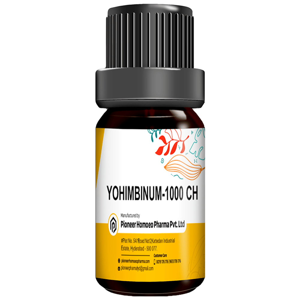 Pioneer Pharma Yohimbinum Globules Pellets Multidose Pills 1000 CH bottle of 150 tablets Pioneer Pharma Yohimbinum Globules Pellets Multidose Pills 1000 CH bottle of 150 tablets