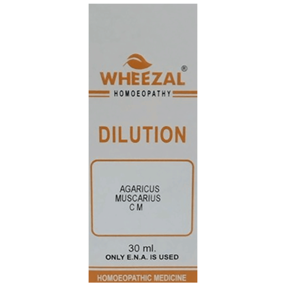 Wheezal Agricus Mus. Dilution CM bottle of 30 ml Dilution