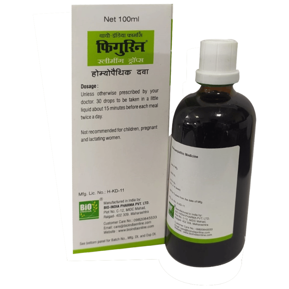 Bio India Figurin Slimming Drop bottle of 100 ml Drop