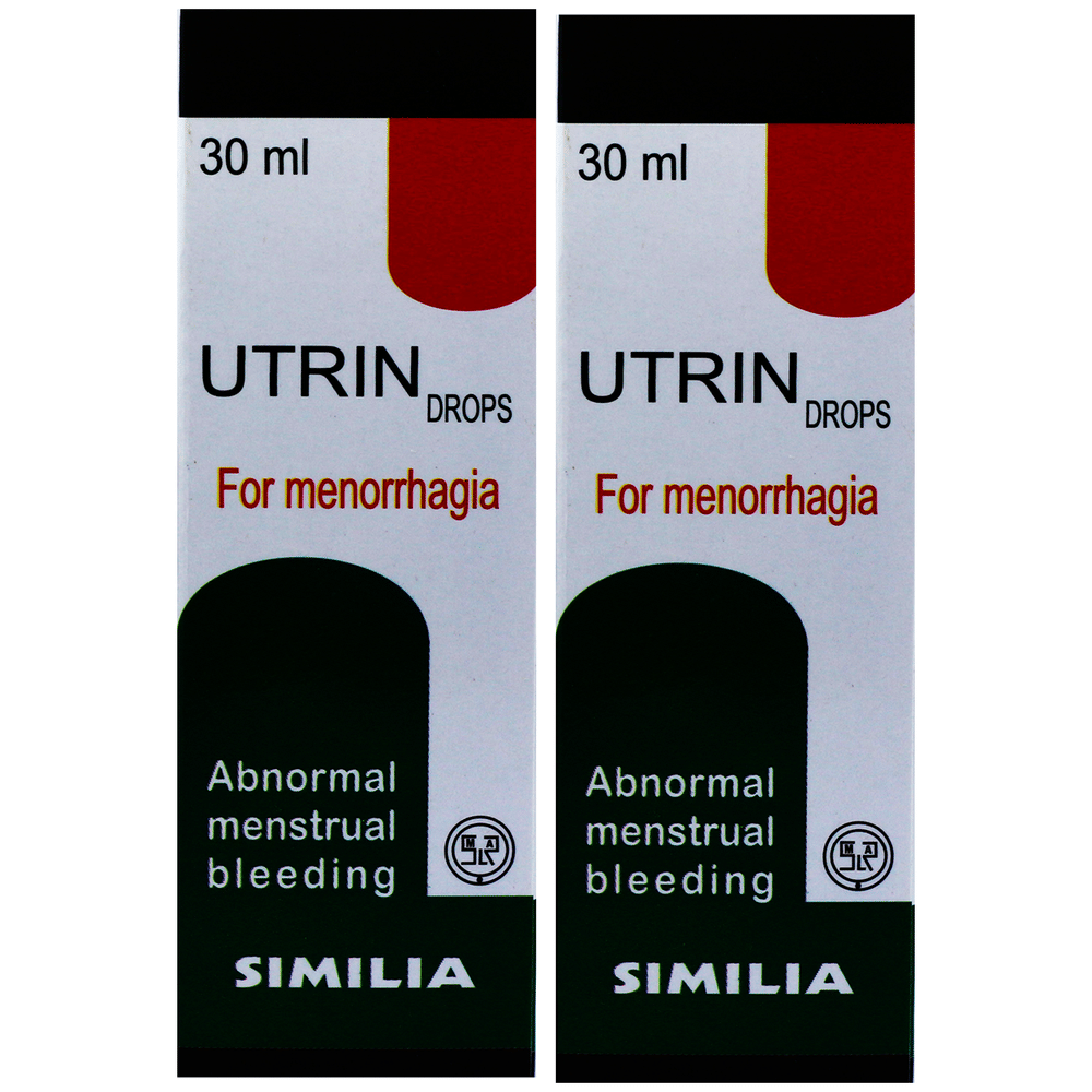 Similia Utrin Drop (30ml Each) combo pack of 2 bottles