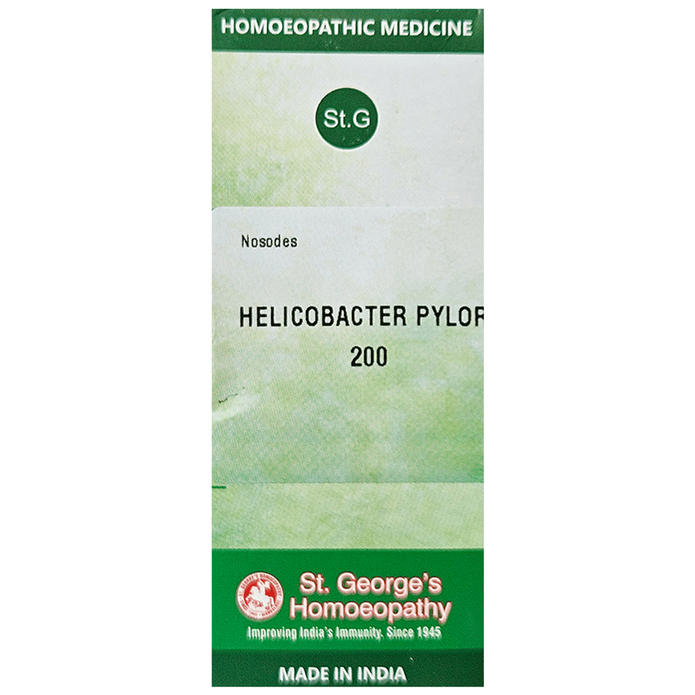 St. George’s Helicobacter Pylor Dilution 200 bottle of 30 ml Dilution St. George’s Helicobacter Pylor Dilution 200 bottle of 30 ml Dilution