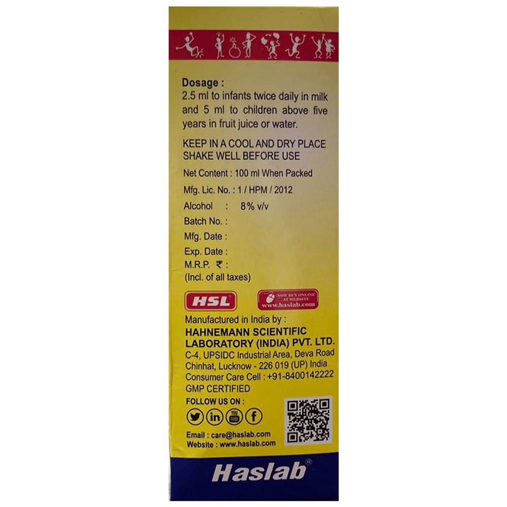 Haslab Baby Tone-Up Tonic bottle of 100 ml Tonic Haslab Baby Tone-Up Tonic bottle of 100 ml Tonic