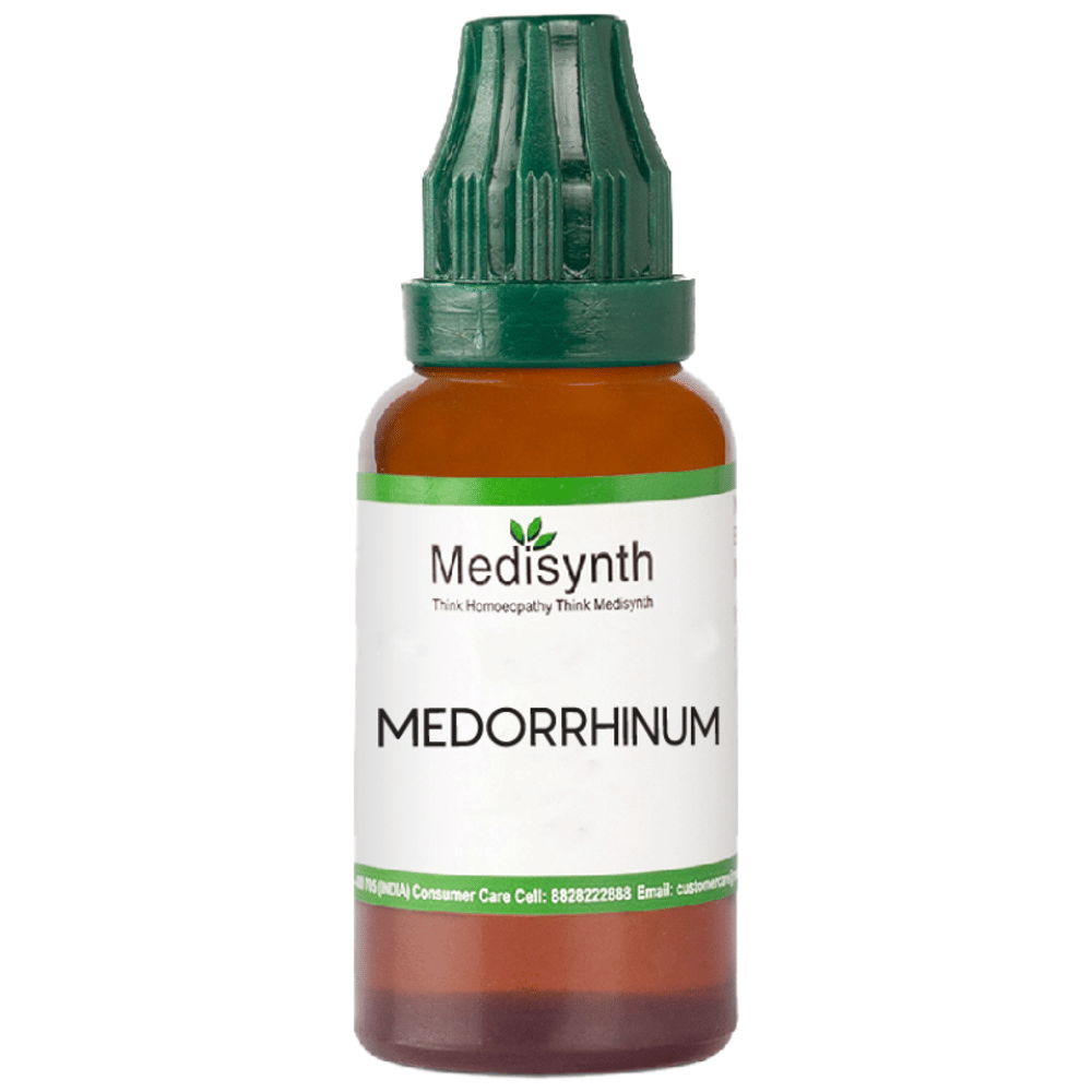 Medisynth Medorrhinum Dilution 30 bottle of 30 ml Dilution