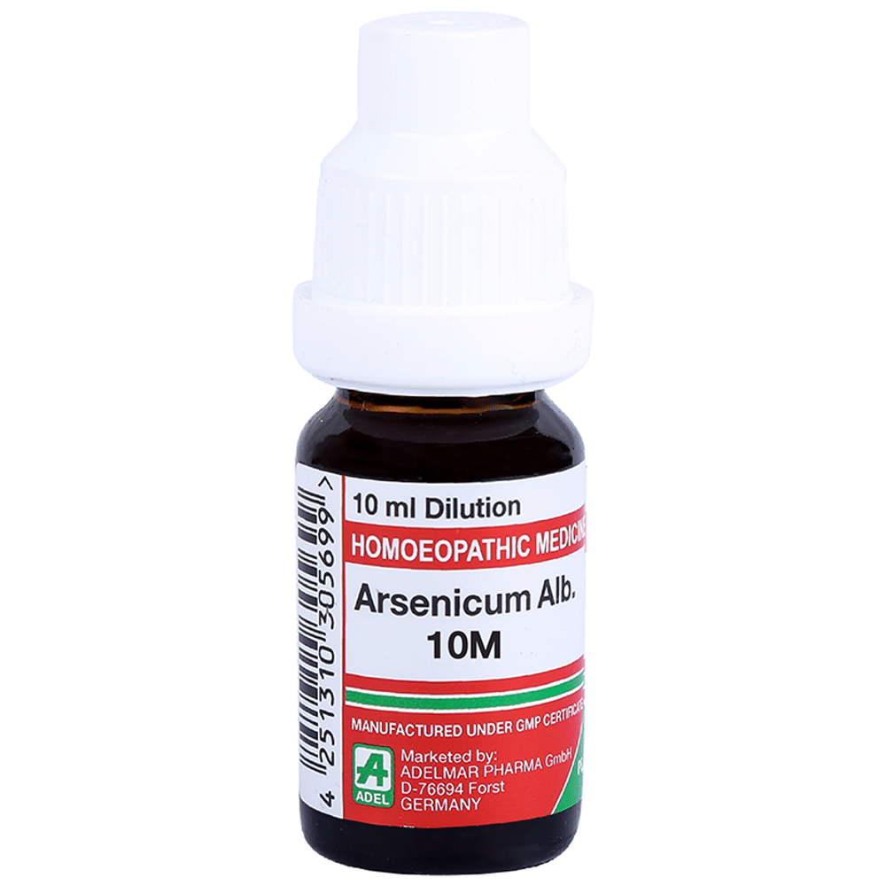 ADEL Arsenicum Alb. Dilution 10M bottle of 10 ml Dilution