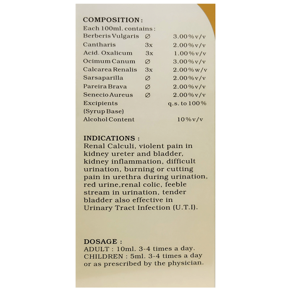 LDD Bioscience Renal Kure Syrup bottle of 450 ml Syrup