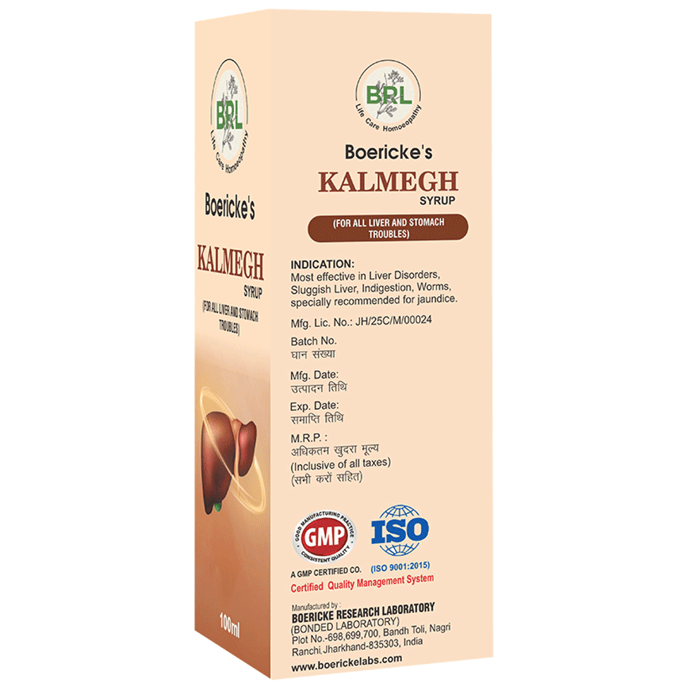 BRL Kalmegh Syrup bottle of 100 ml Syrup