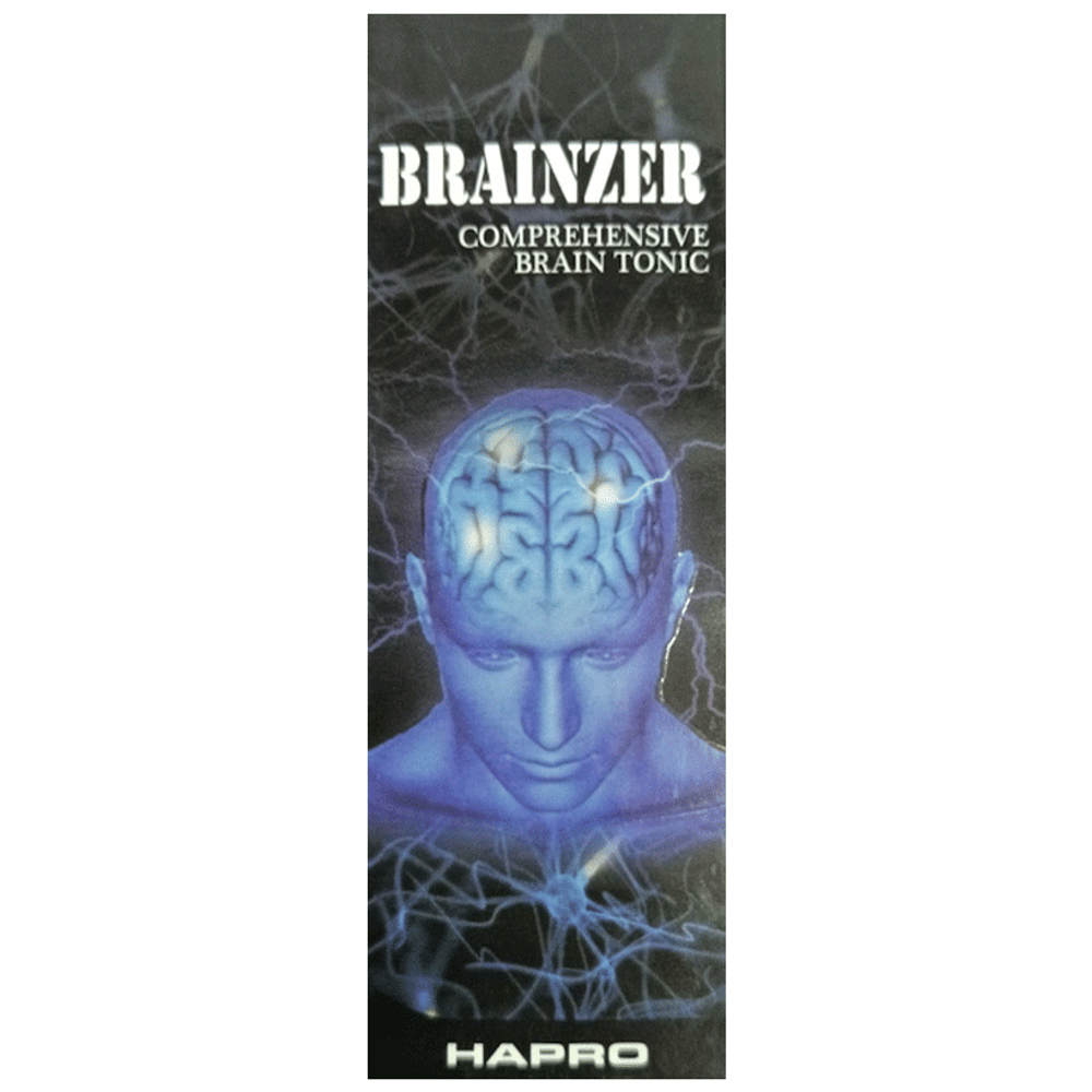 Hapro Brainzer Comprehensive Brain  Tonic bottle of 120 ml Tonic