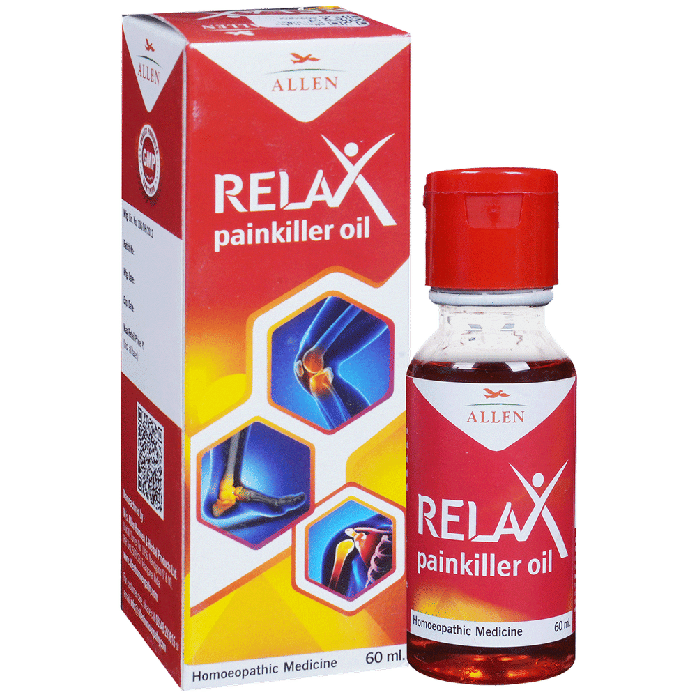 Allen Relax Pain Killer Oil bottle of 60 ml Oil
