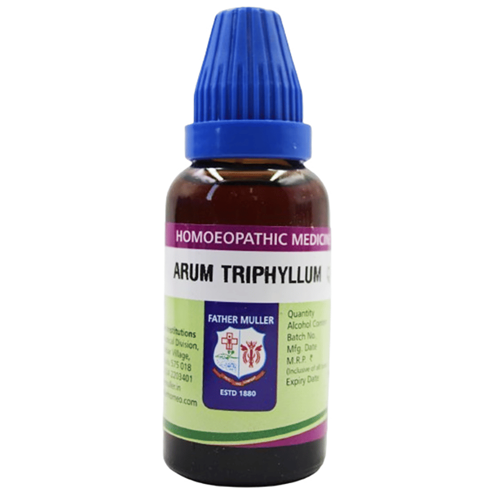 Father Muller Arum Triphyllum Drop Q bottle of 30 ml Oral Drops