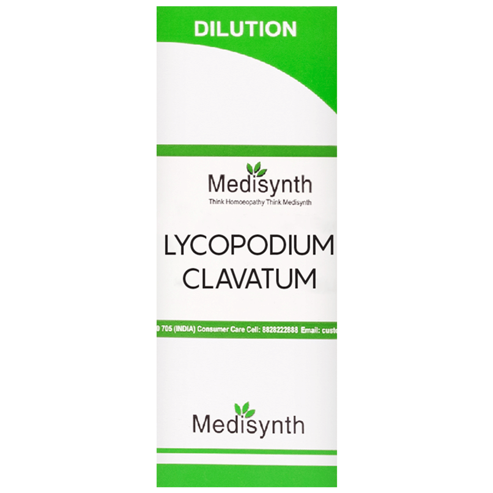 Medisynth Lycopodium Clavatum Dilution 30 bottle of 30 ml Dilution