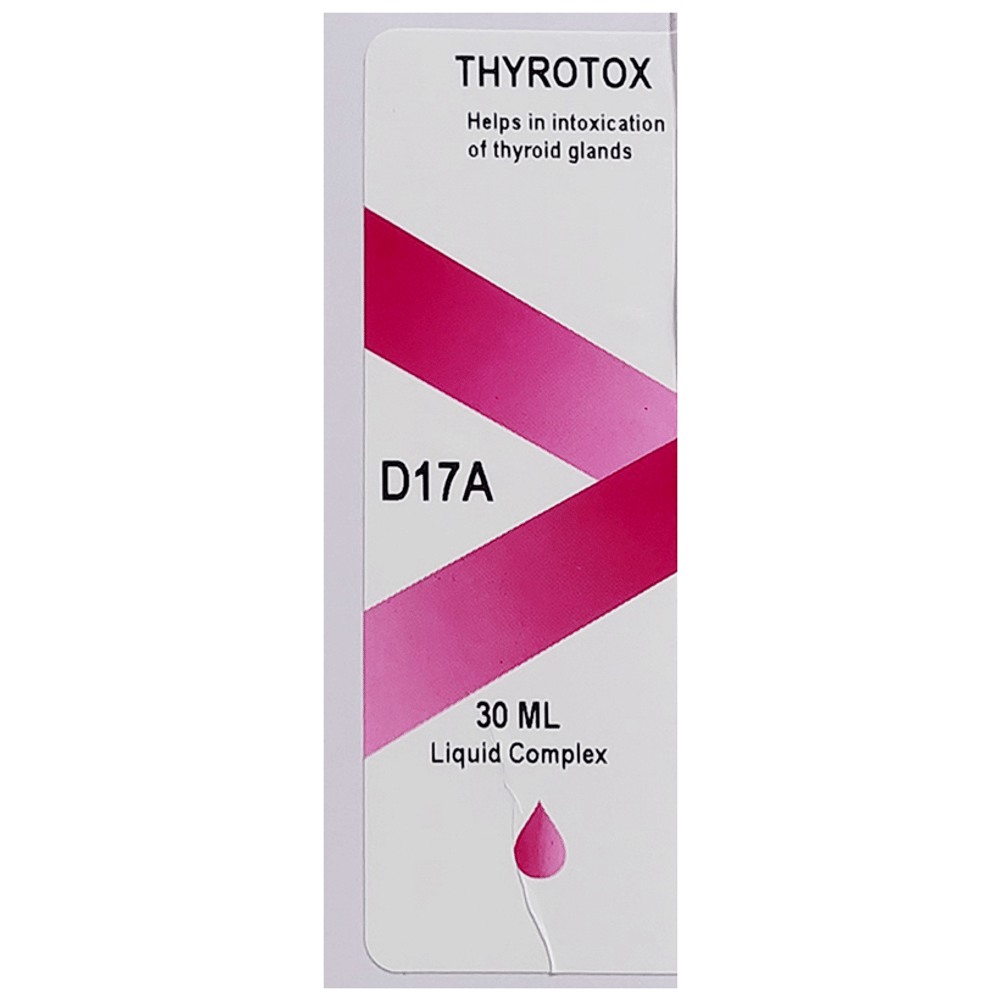 Doliosis D17A Thyrotox Liquid Complex bottle of 30 ml Oral Drops