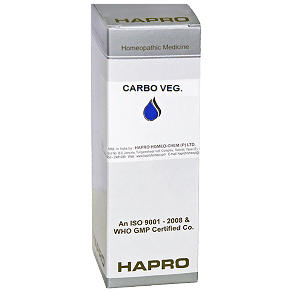 Hapro Carbo Veg. Dilution 30 bottle of 100 ml Dilution