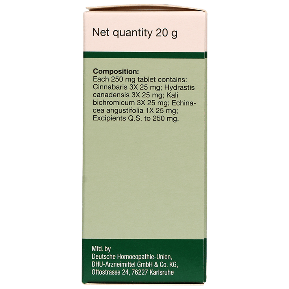 Dr Willmar Schwabe Germany Cinnabaris Pentarkan Ptk. 31 Tablet bottle of 20 gm Tablet