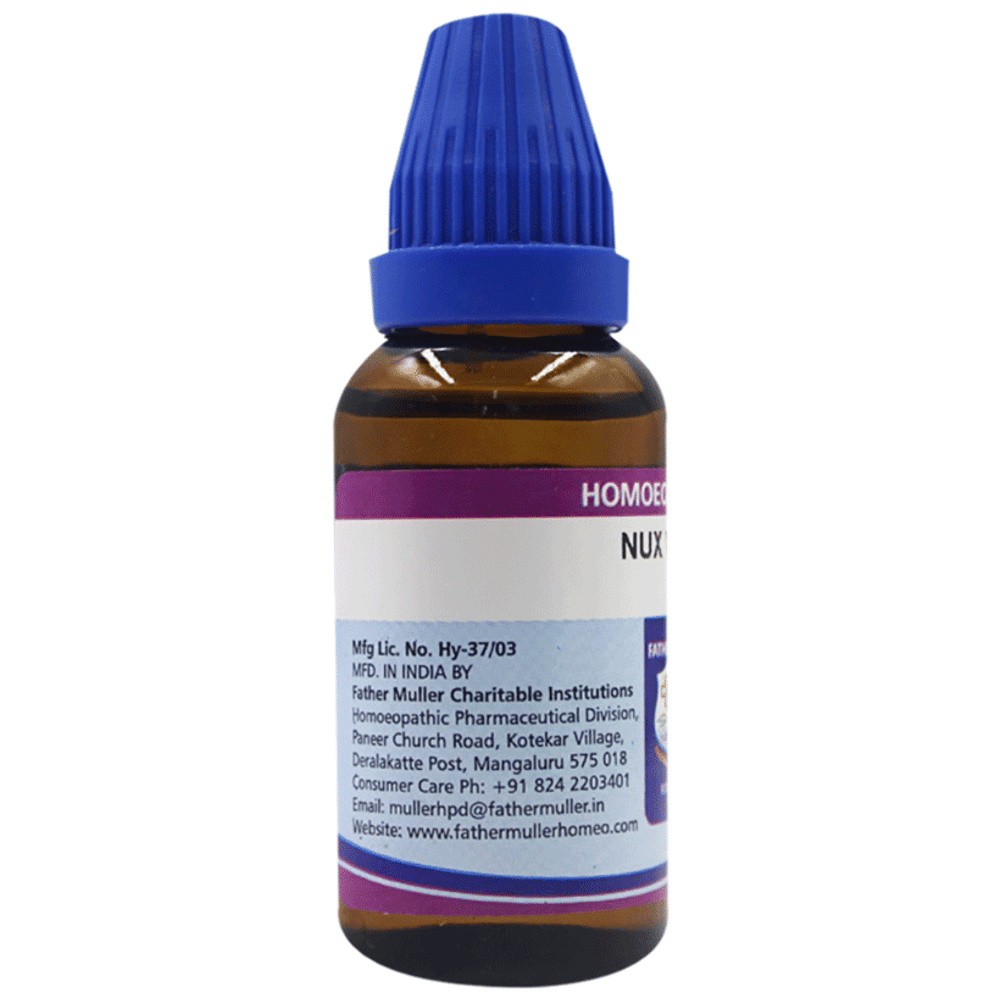 Father Muller Nux Vomica Drop 30C bottle of 30 ml Drop Father Muller Nux Vomica Drop 30C bottle of 30 ml Drop
