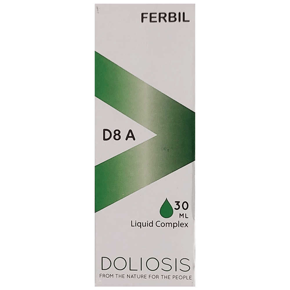 Doliosis D8 A Ferbil Liquid Complex bottle of 30 ml Oral Drops