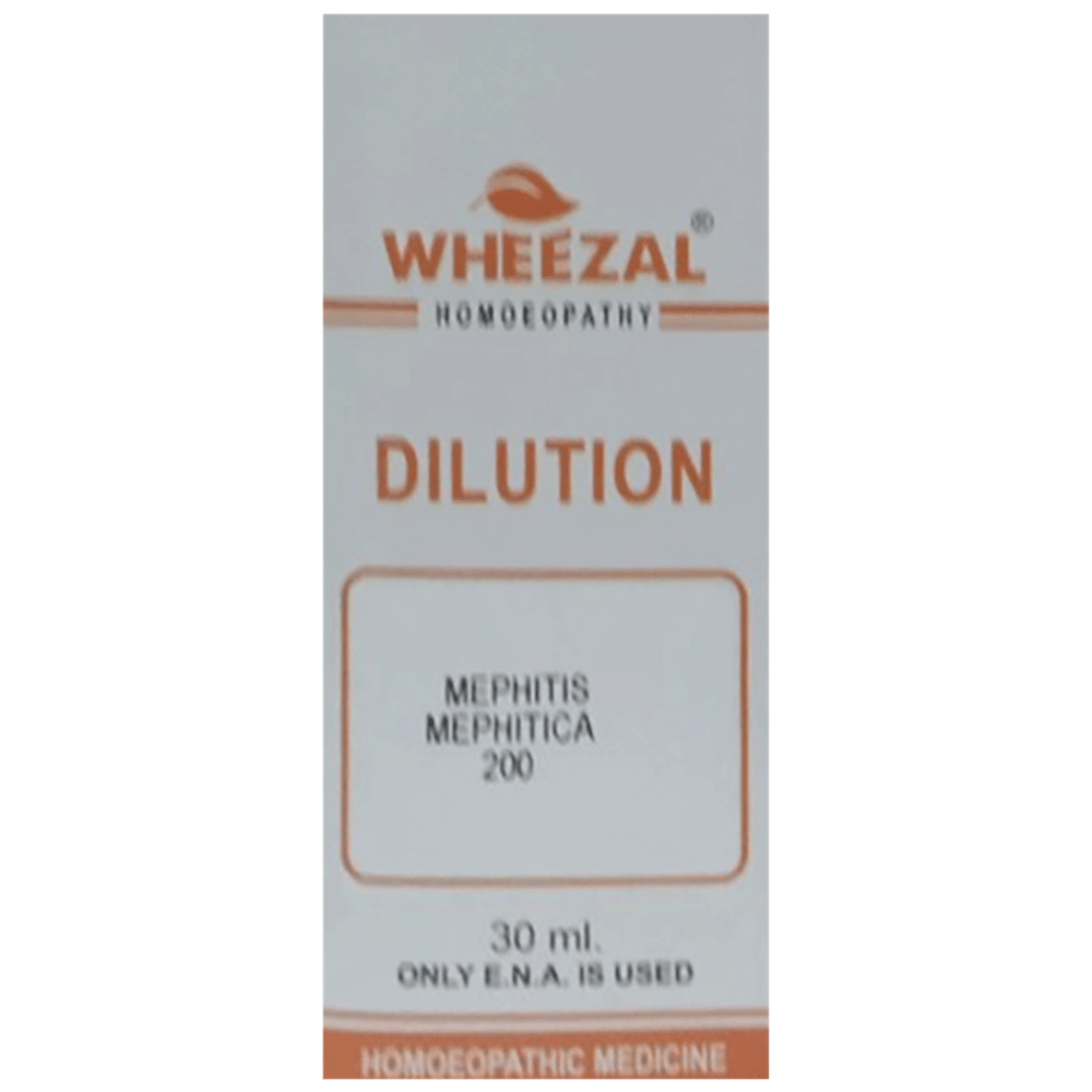 Wheezal Mephitis Mephitica Dilution 200 bottle of 30 ml Dilution