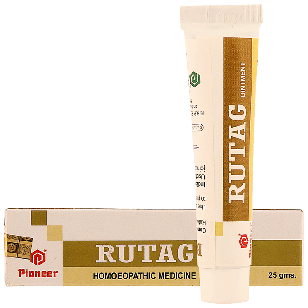 Pioneer Pharma Rutag Ointment (25gm Each) combo pack of 2 Tubes