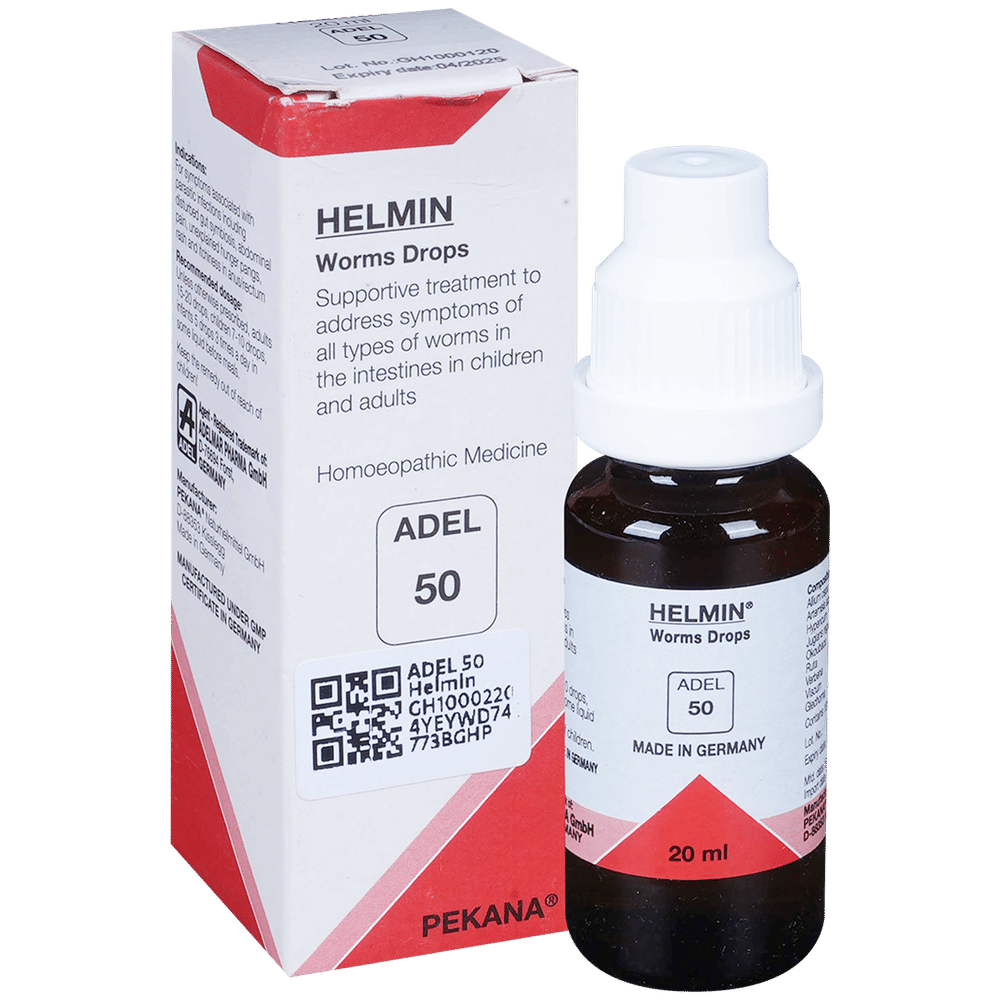 ADEL 50 Helmin Worms Drop bottle of 20 ml Drop