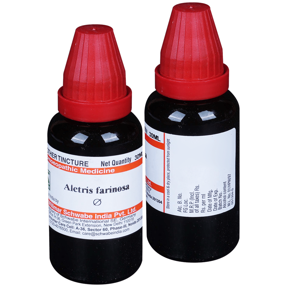 Dr Willmar Schwabe India Aletris Farinosa Mother Tincture Q bottle of 30 ml Mother Tincture