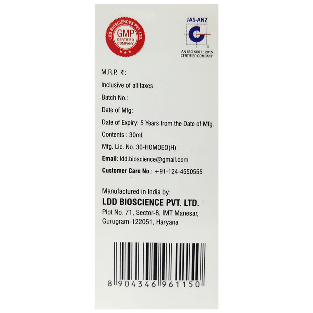 LDD Bioscience Ovacist Drop bottle of 30 ml Drop