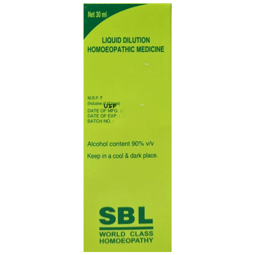 SBL Acid Nitricum Dilution 30 CH bottle of 30 ml Dilution