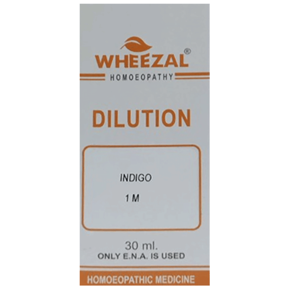 Wheezal Indigo Dilution 1M bottle of 30 ml Dilution
