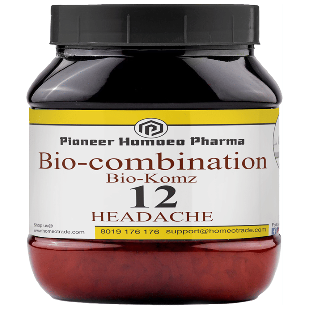 Pioneer Pharma Bio-Combination No 12 Tablet bottle of 450 gm Biocombination Tablet