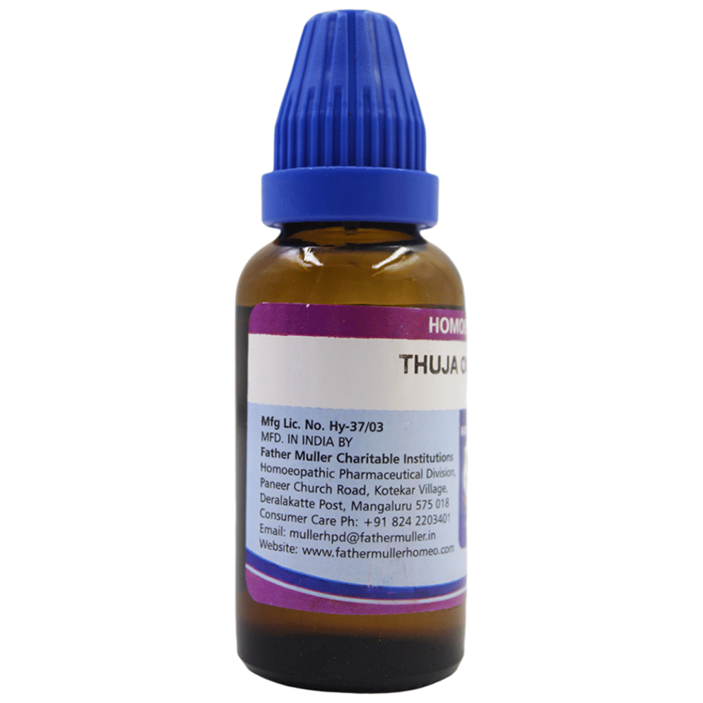 Father Muller Thuja Occidentalis Drop 1M bottle of 30 ml Drop