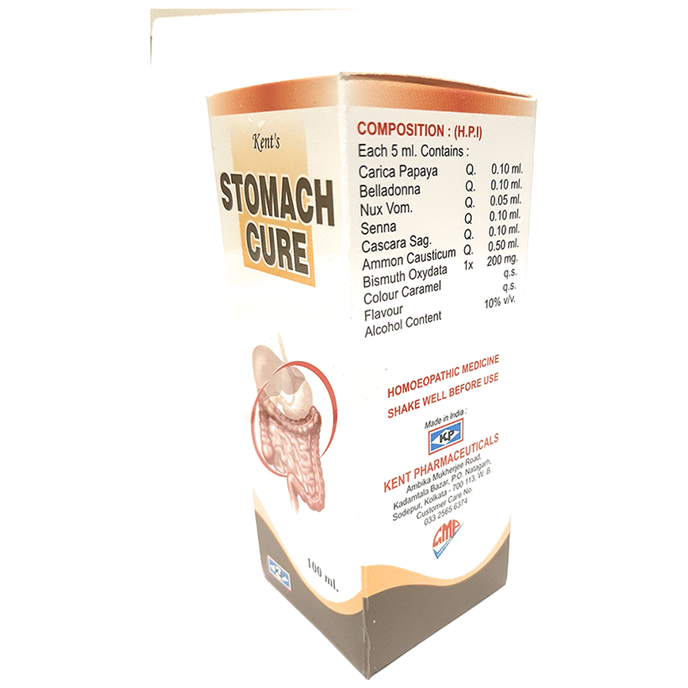 Kent's Stomach Cure Syrup bottle of 100 ml Syrup Kent's Stomach Cure Syrup bottle of 100 ml Syrup