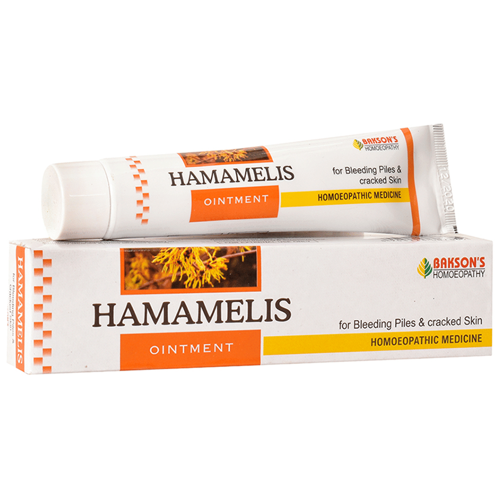 Bakson's Homeopathy Hamamelis Ointment tube of 25 gm Ointment