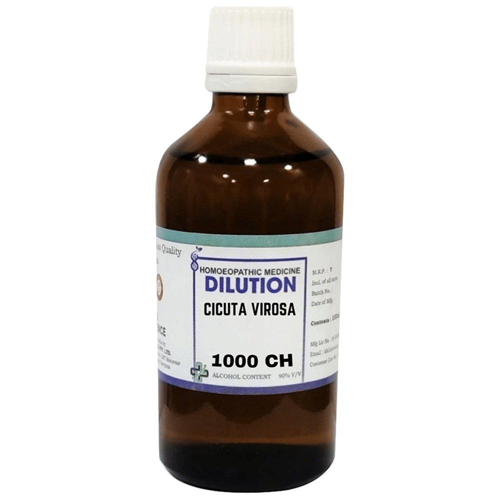 LDD Bioscience Cicuta Virosa Dilution 1000 CH bottle of 100 ml Dilution