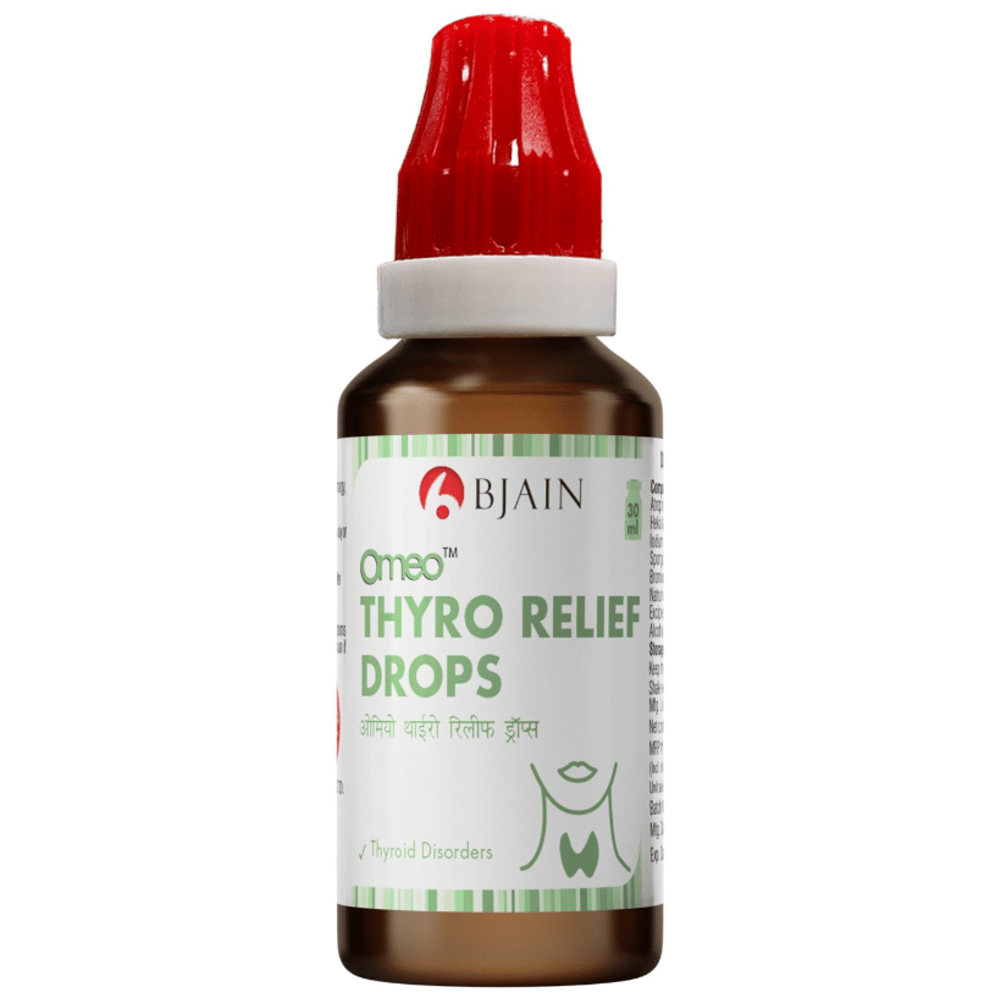 Bjain Omeo Thyro Relief Drop bottle of 30 ml Drop