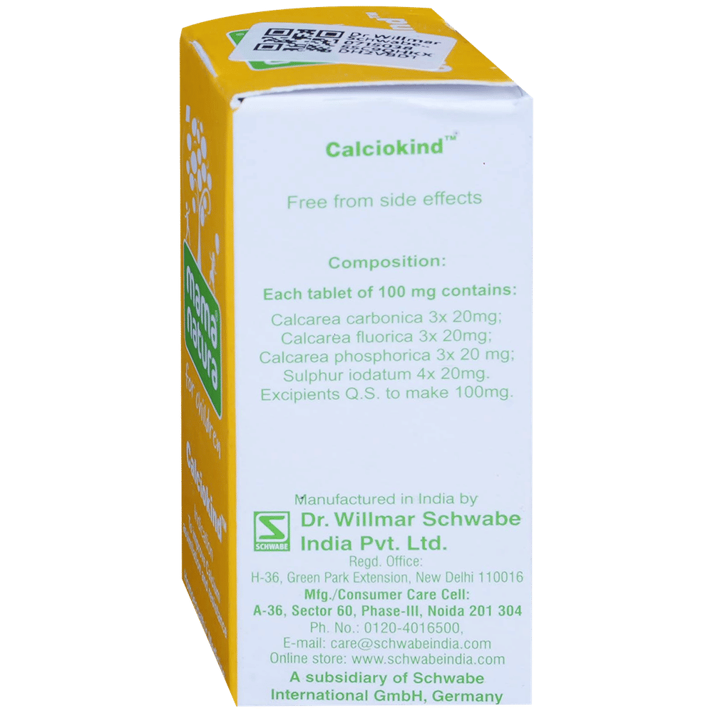 Dr Willmar Schwabe India Calciokind Tablet bottle of 10 gm Tablet