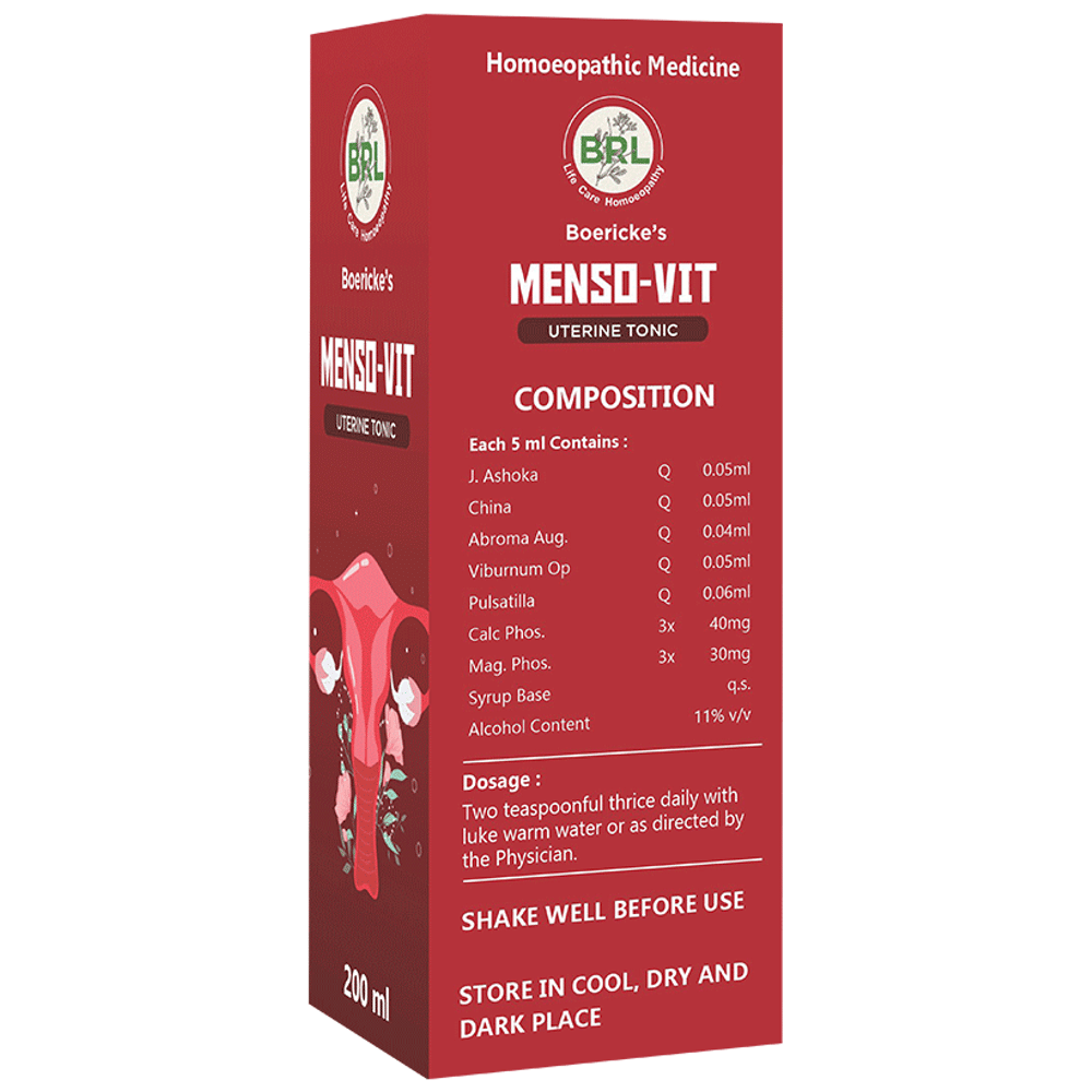 BRL Menso-Vit Tonic bottle of 200 ml Tonic