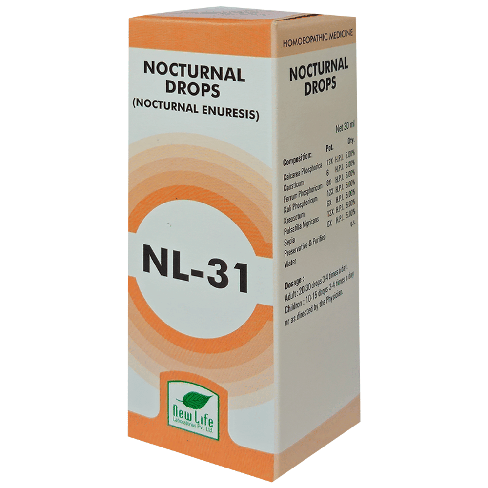 Dr Boricke NL 31 Nocturnal Drops bottle of 30 ml Oral Drops Dr Boricke NL 31 Nocturnal Drops bottle of 30 ml Oral Drops