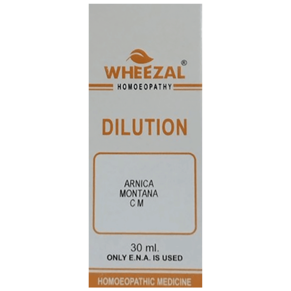 Wheezal Arnica Montana Dilution CM bottle of 30 ml Dilution
