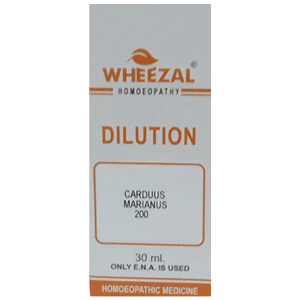 Wheezal Carduus Marianus Dilution 200 bottle of 30 ml Dilution