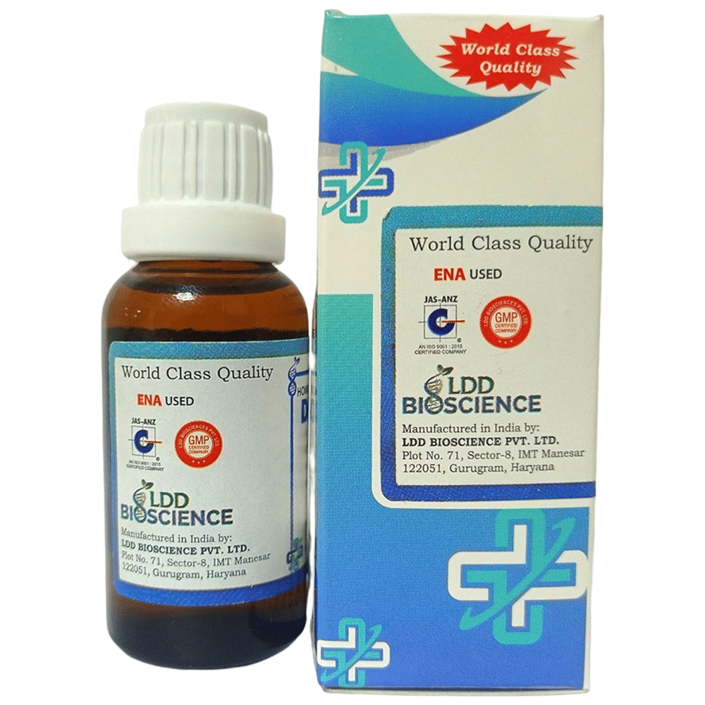 LDD Bioscience Zincum Sulphuricum Dilution 1000 CH bottle of 30 ml Dilution