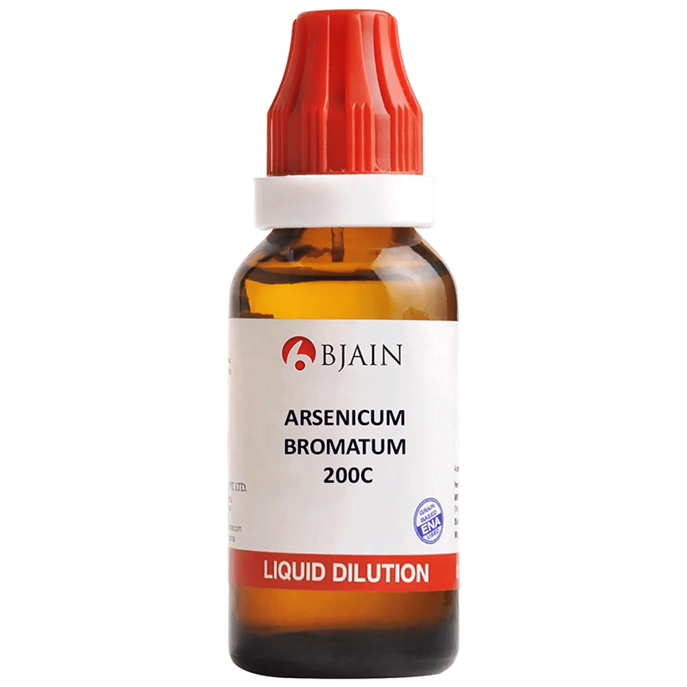 Bjain Arsenicum Bromatum Dilution 200C bottle of 30 ml Dilution