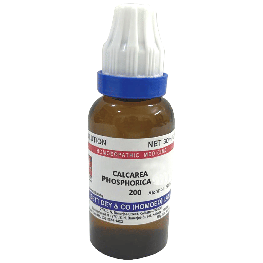 Sett Dey Calcarea Phosphorica Dilution 200 bottle of 30 ml Dilution