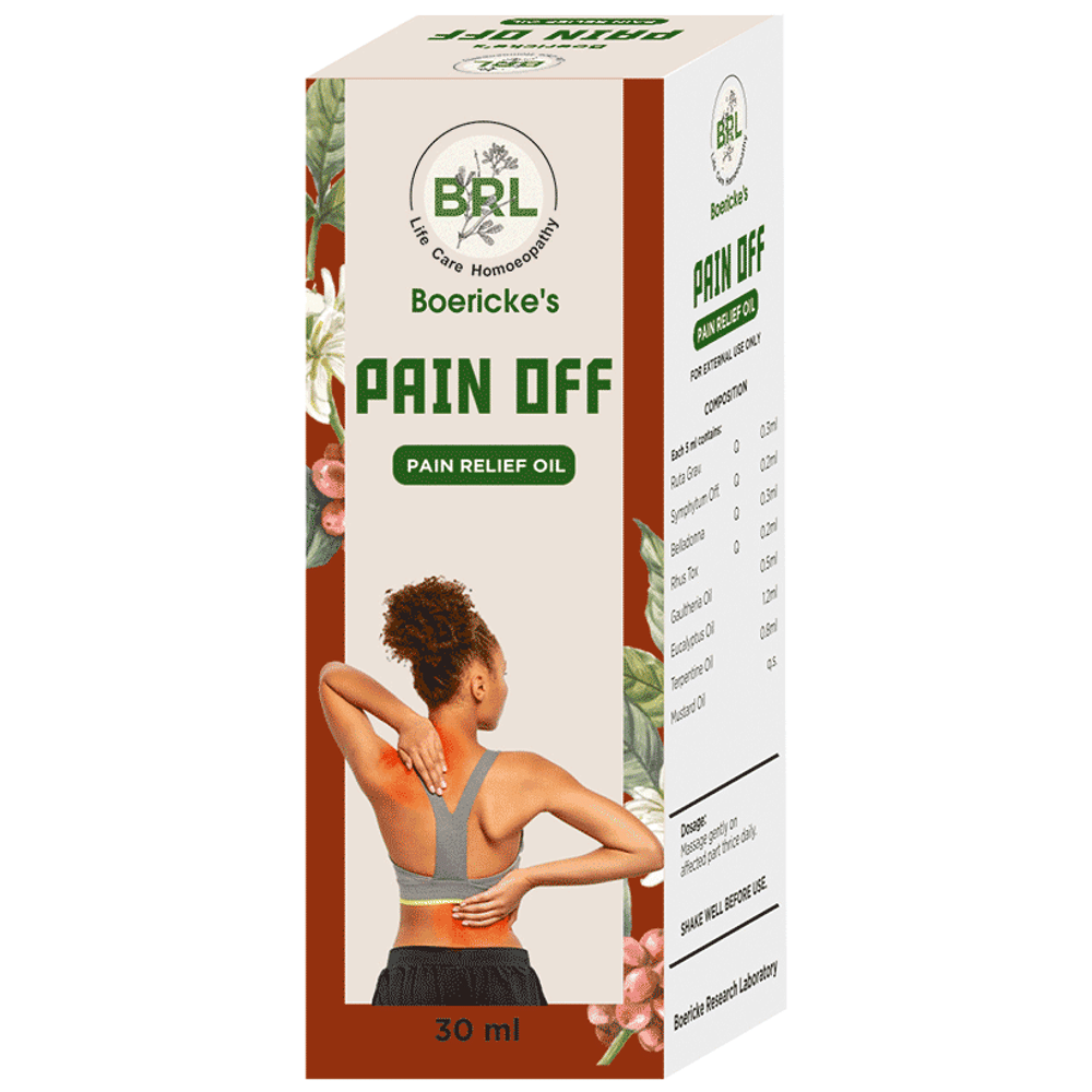 BRL Pain Off Oil bottle of 30 ml Oil