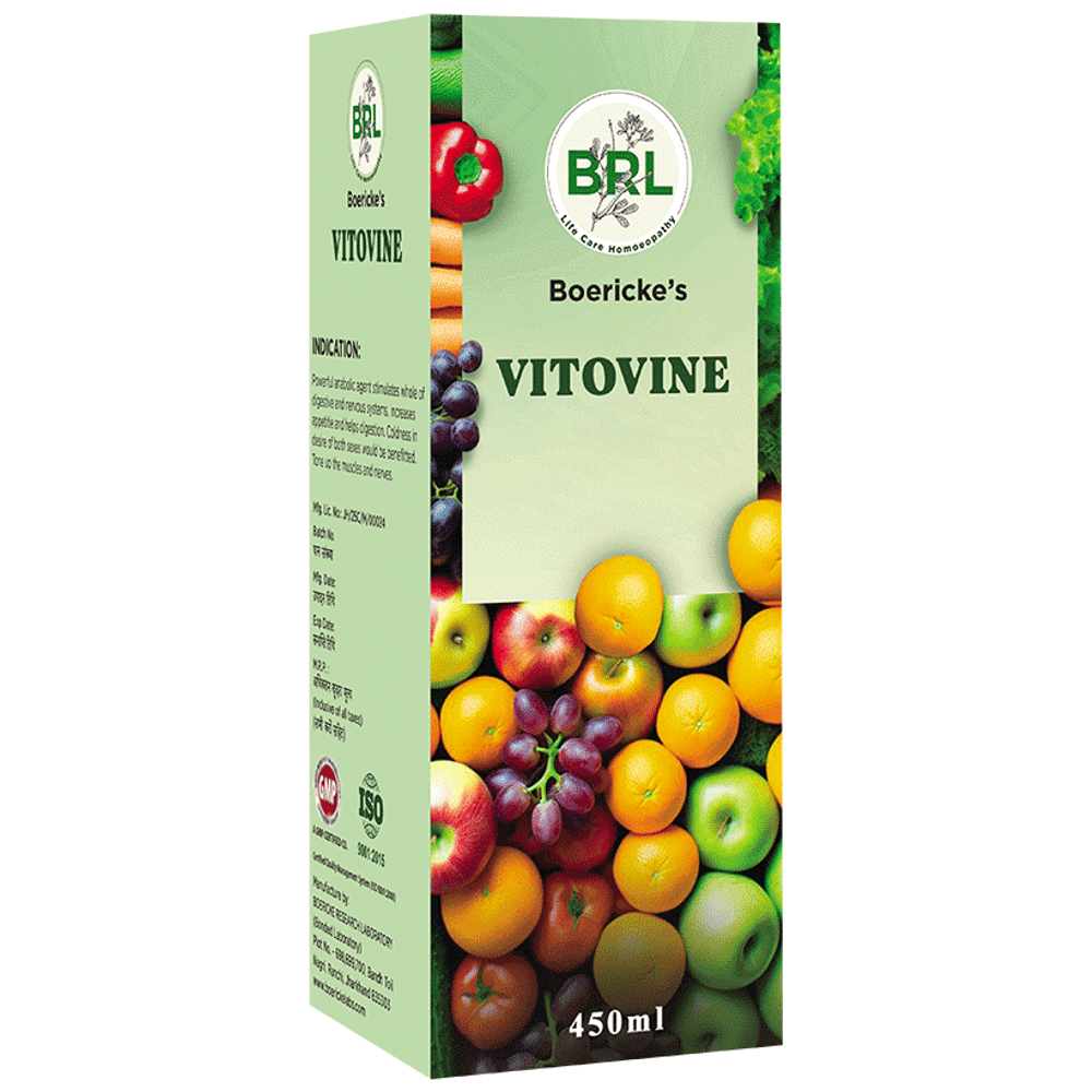 BRL Vitovine Syrup bottle of 450 ml Syrup