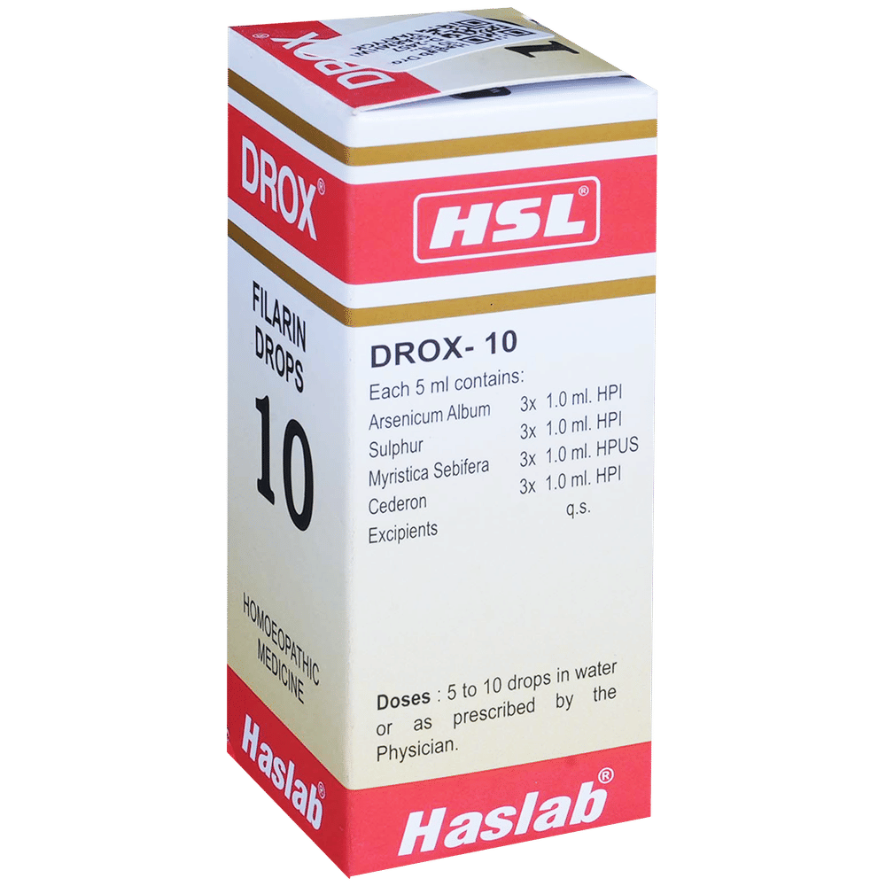 Haslab Drox 10 Filarin Drop bottle of 30 ml Drop Haslab Drox 10 Filarin Drop bottle of 30 ml Drop