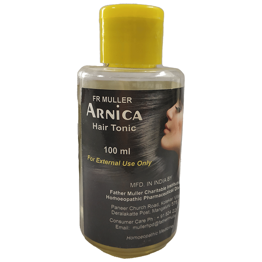 Fr Muller Arnica Hair Tonic (Coconut Oil Base) bottle of 100 ml Tonic