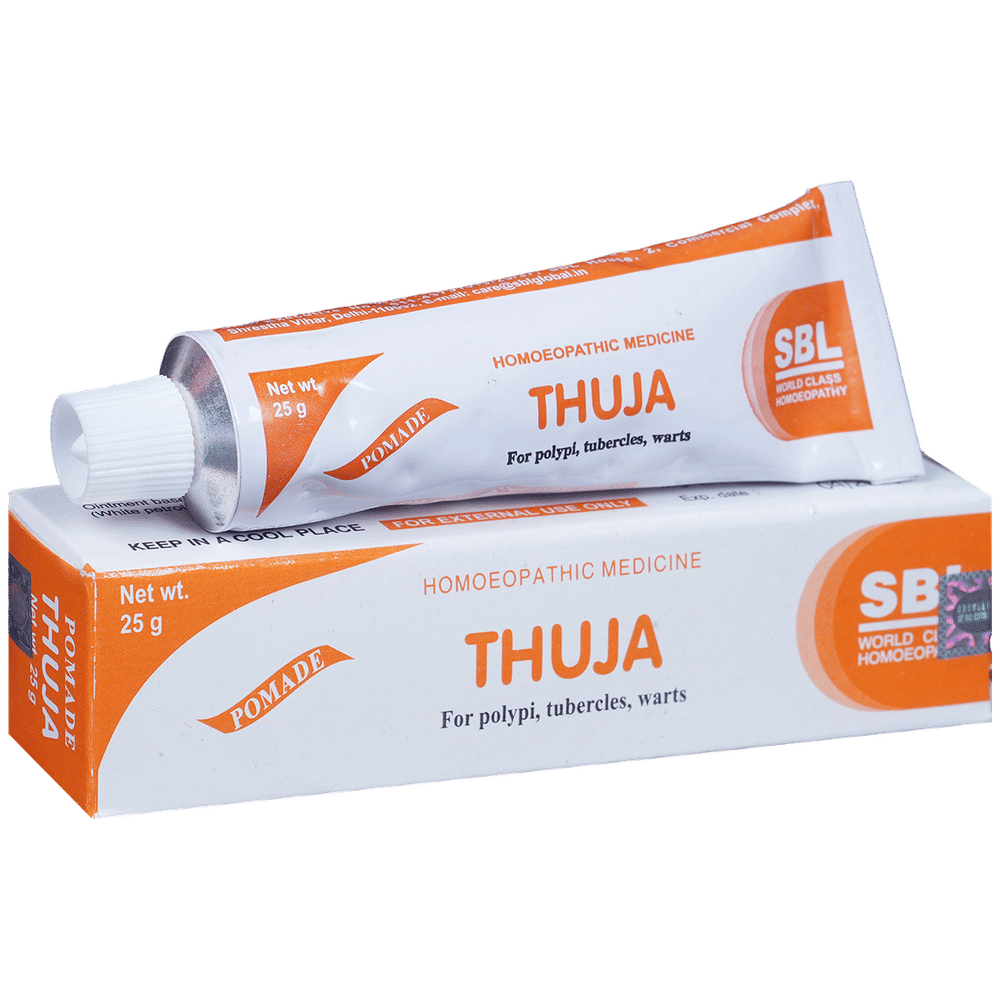 SBL Thuja Ointment tube of 25 gm Ointment